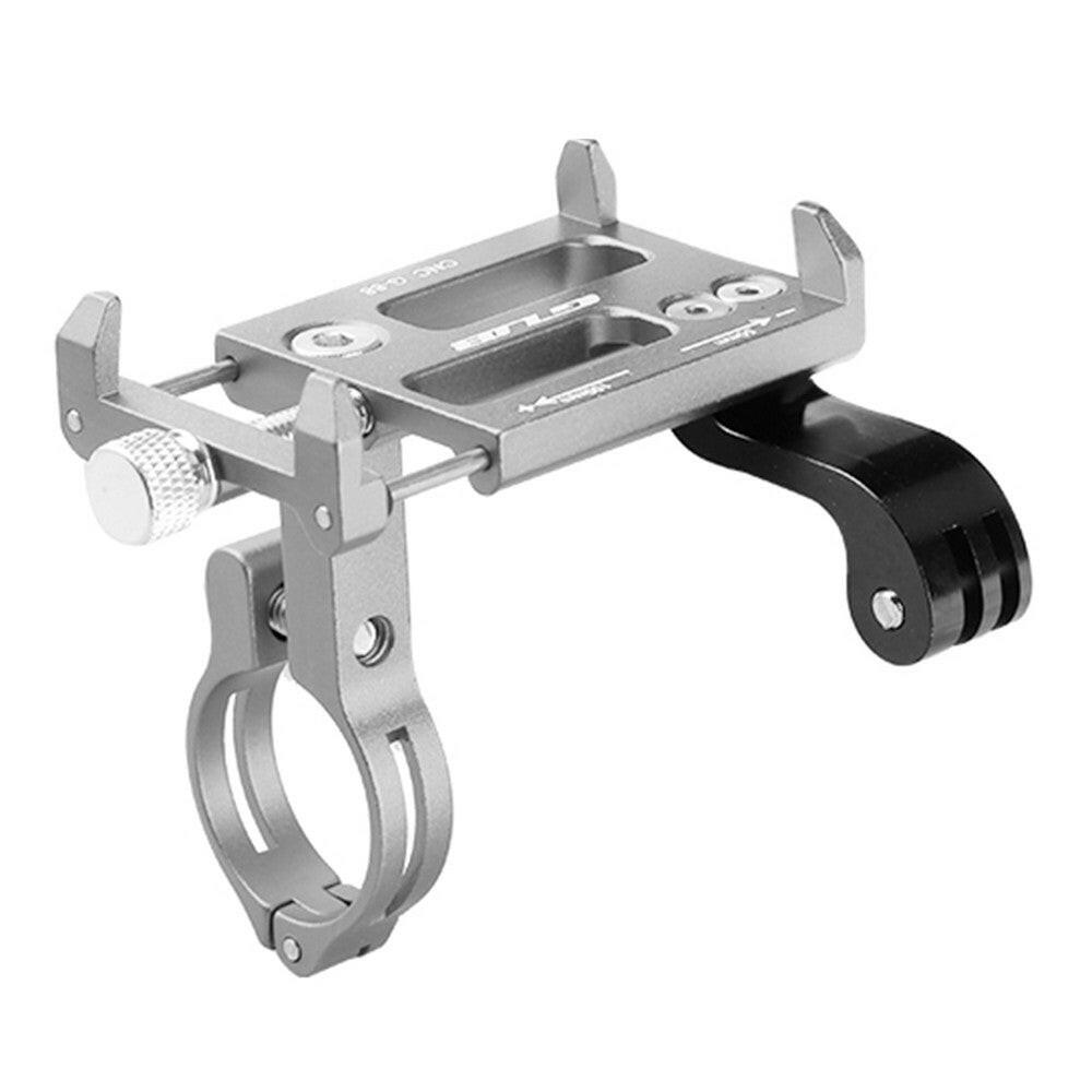 GUB Universal Bike Handlebar Holder Mount Aluminum Phone Holder Stand for 3.5-6.2 Inch Phone GPS Action Camera-WAYBIKER