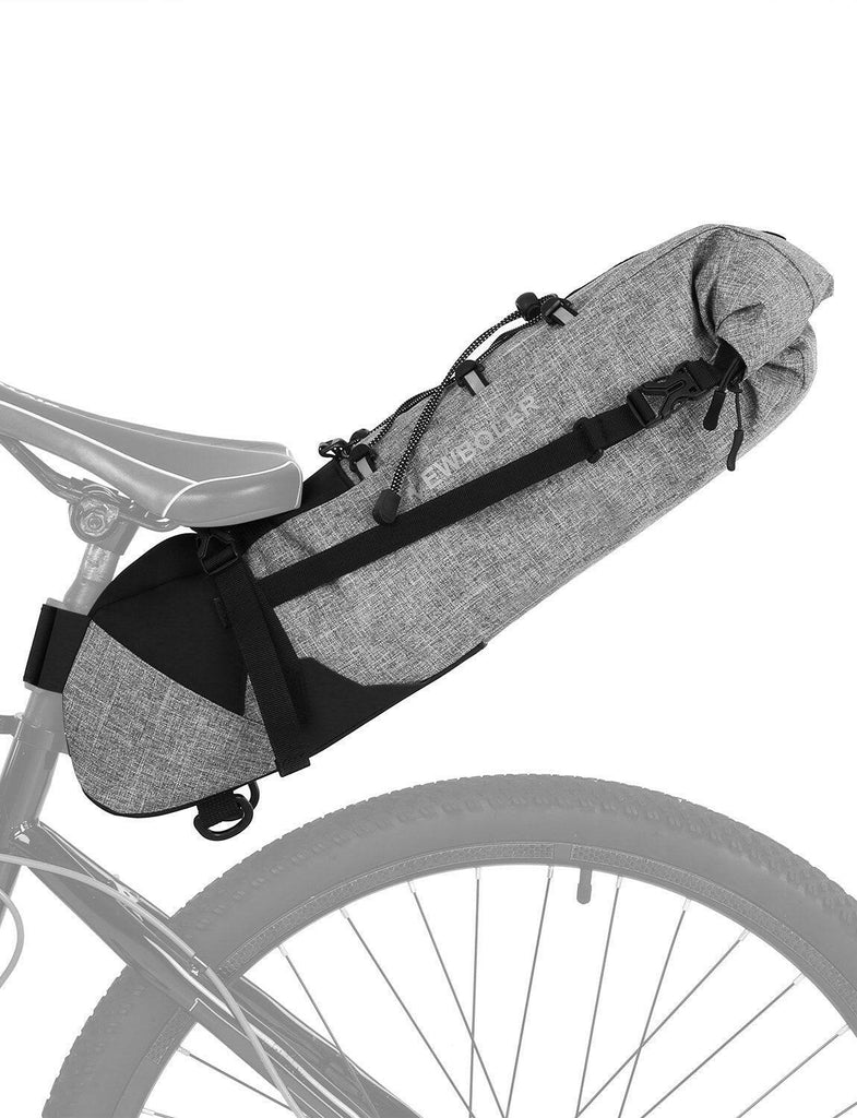 Lixada Bike Saddle Bag 3-10L Large-capacity Mountain Road MTB Bicycle Bike Cycling Tail bag Storage Pack Bicycle Under Seat Bag
