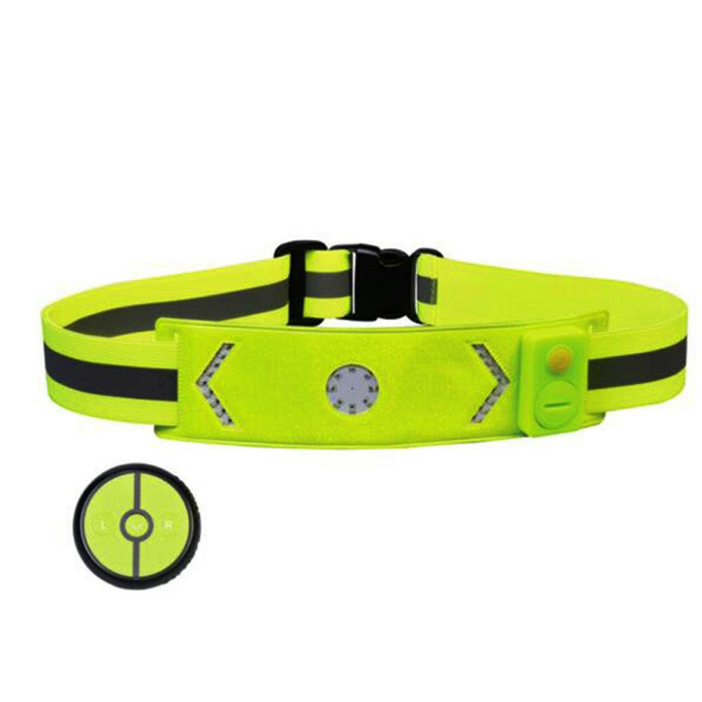 2.4G Wireless Remote Controlled LED Reflective Belt with Turn Light High Visibility