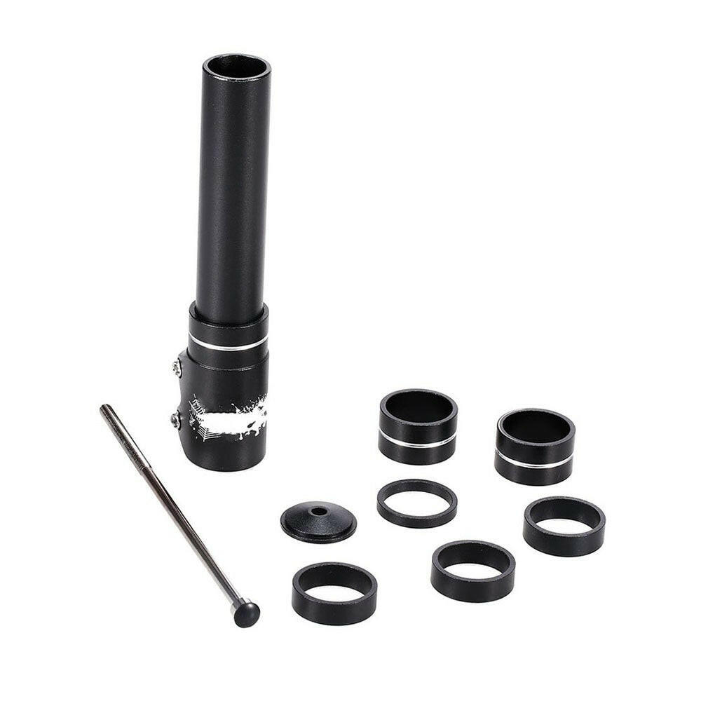 Aluminum Alloy Bike Fork Stem Riser Extender Extension Bicycle Cycling Bike Stem Head Up Raiser Handlebar Riser Adapter-WAYBIKER