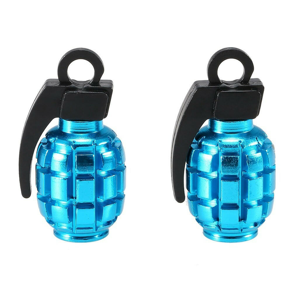 2Pcs Bicycle Valve Caps Air Valve Caps Tyre Valve Dust Covers-WAYBIKER