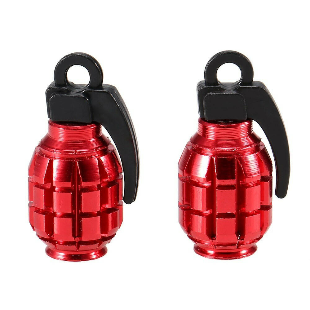 2Pcs Bicycle Valve Caps Air Valve Caps Tyre Valve Dust Covers-WAYBIKER