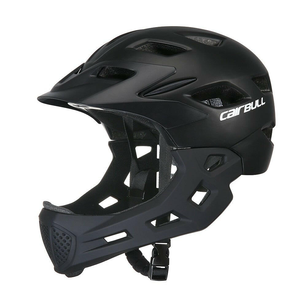 Kid Bike Full Face Helmet Children Safety Riding Skateboard Helmet Skating Rollerblading Sports Protective Equipment Detachable Chin-WAYBIKER