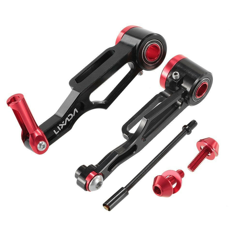 Lixada Aluminum Alloy Folding Bike Long Arm V-brake Bike Front Brake Caliper Set for 16in / 18in / 20in Folding Bike