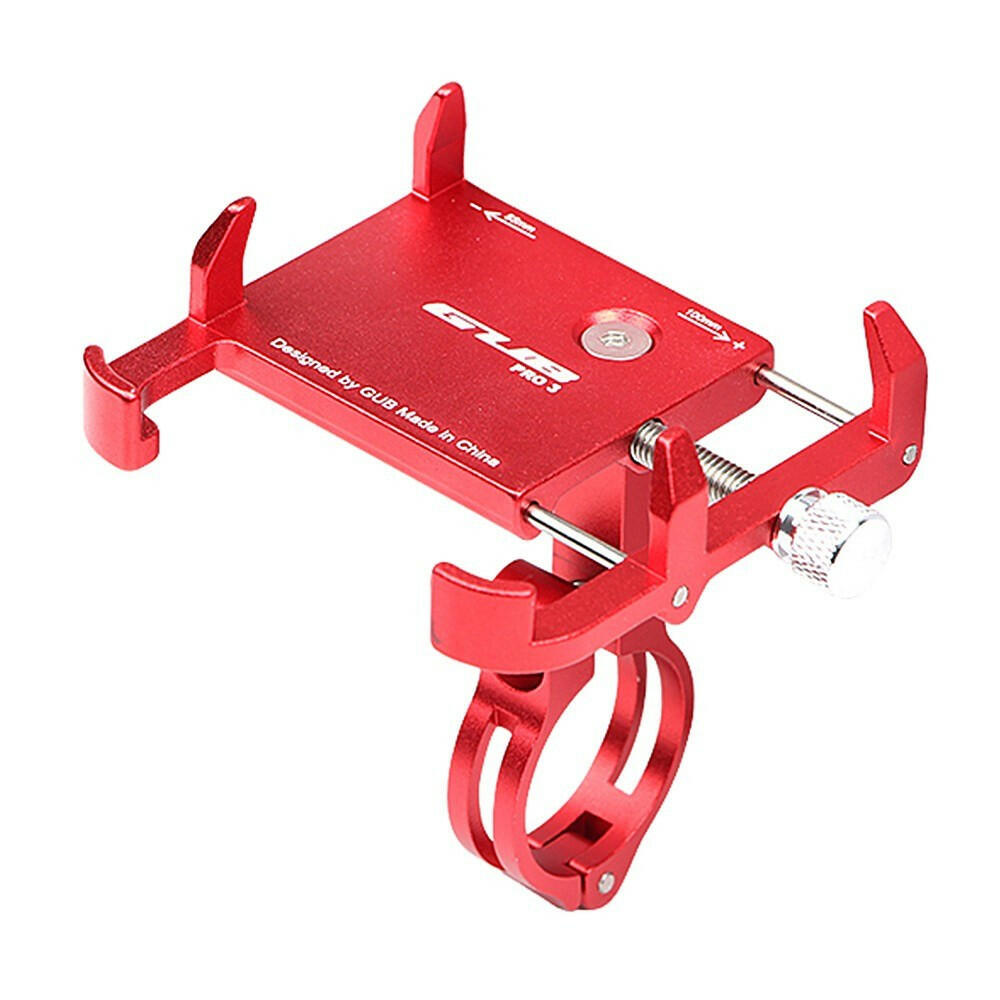 GUB Adjustable Universal Bicycle Phone Mount Holder MTB Mountain Bike Motorcycle Handlebar Clip Stand-WAYBIKER