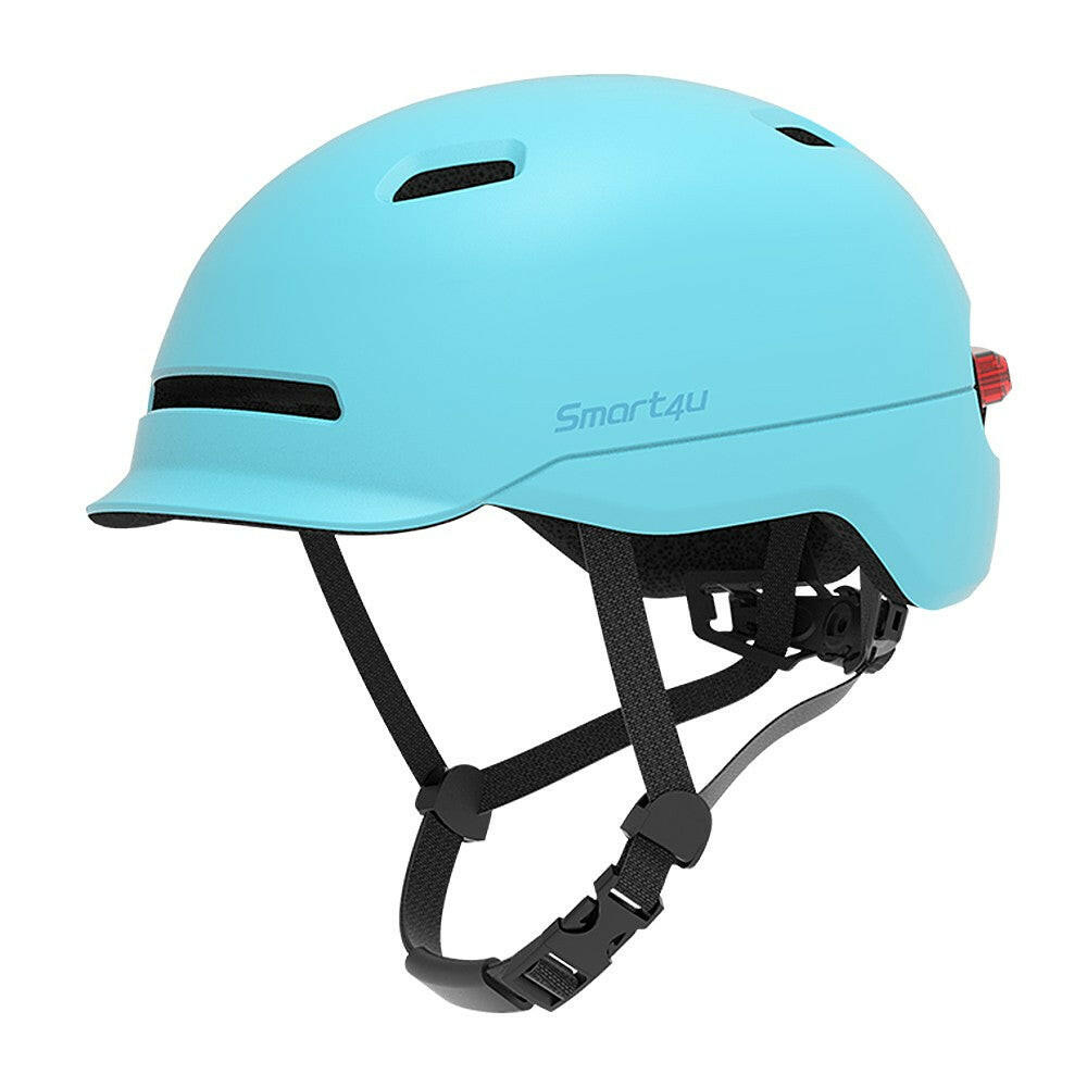 Smart4u Super Lightweight Scooter Helmet Breathable Bike Cycling Safety Helmet Adjustable Adults Kids Helmet Sports Protective Equipment with Taillight-WAYBIKER