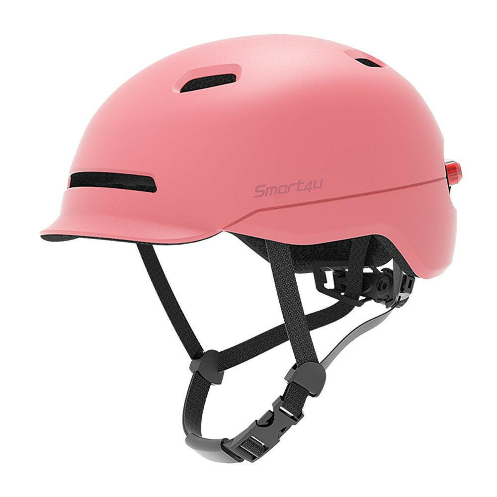 Smart4u Super Lightweight Scooter Helmet Breathable Bike Cycling Safety Helmet Adjustable Adults Kids Helmet Sports Protective Equipment with Taillight-WAYBIKER