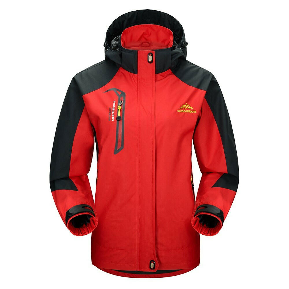 Lixada Waterproof Windproof Detachable Hooded Jacket  for Women-WAYBIKER