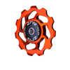 ZTTO 11T MTB Bicycle Rear Derailleur Jockey Wheel Ceramic Bearing Pulley CNC Road Bike Guide Roller Idler 4mm 5mm 6mm-WAYBIKER