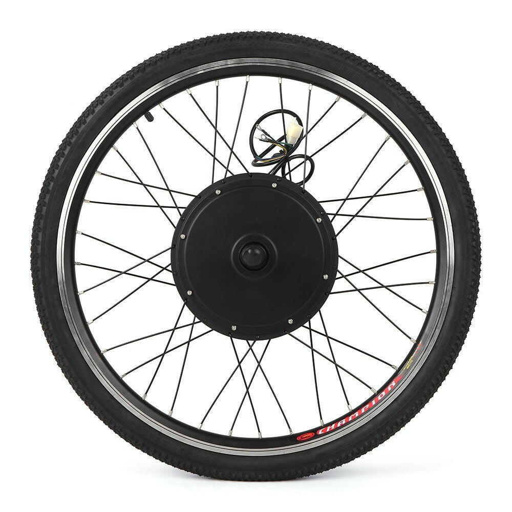 26x1.75'' Electric Bike Conversion Kit Bike Rear Wheel Hub Motor Kit 48V 1000W Powerful E-Bike LCD Display Motor Kit Brushless Controller PAS Signal Light Bike Brake Sensor Kit-WAYBIKER