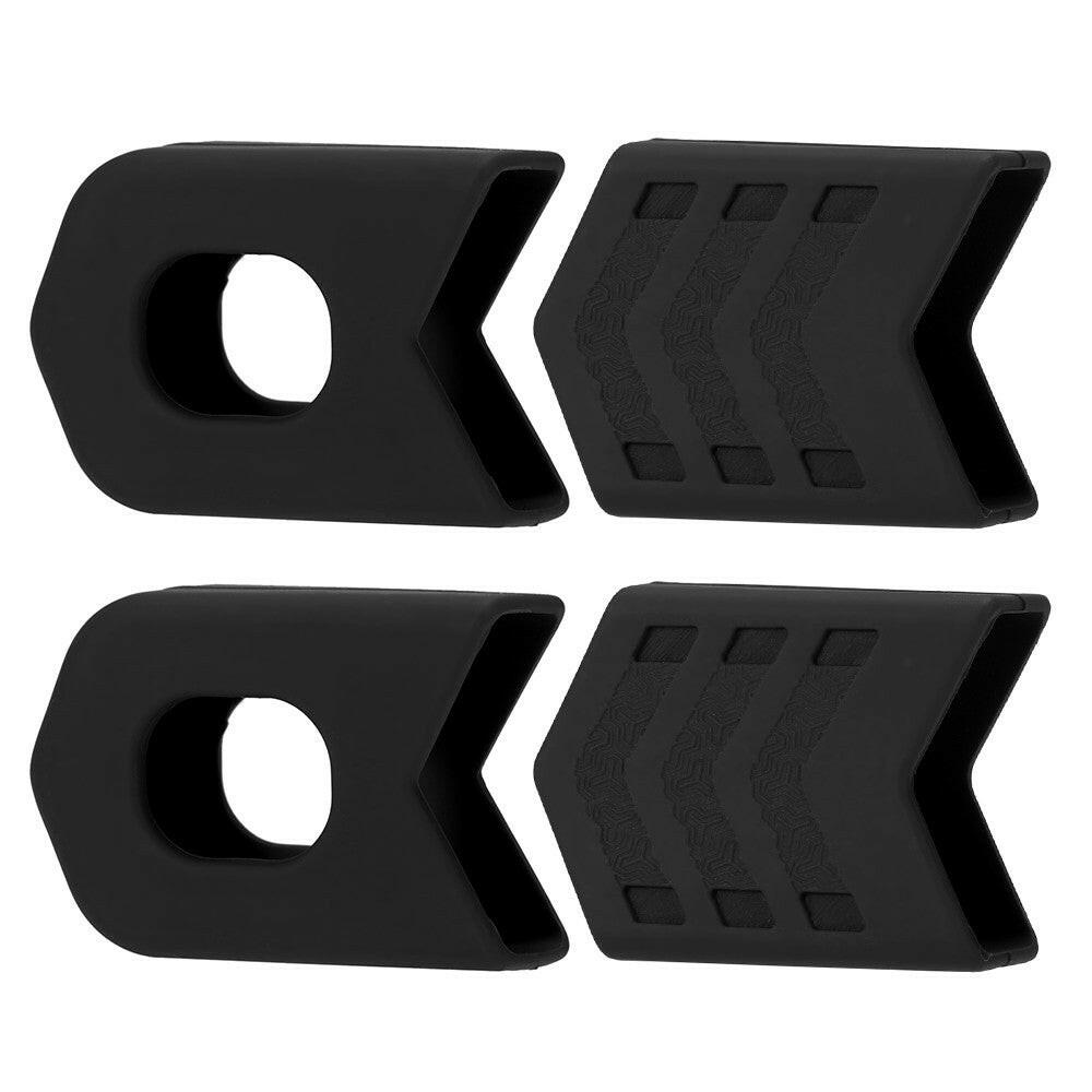 4Pcs Crank Protective Sleeves Bicycle Crankset Protector MTB Road Bicycle Cycling Crankset Crank Protective Sleeve Cover-WAYBIKER
