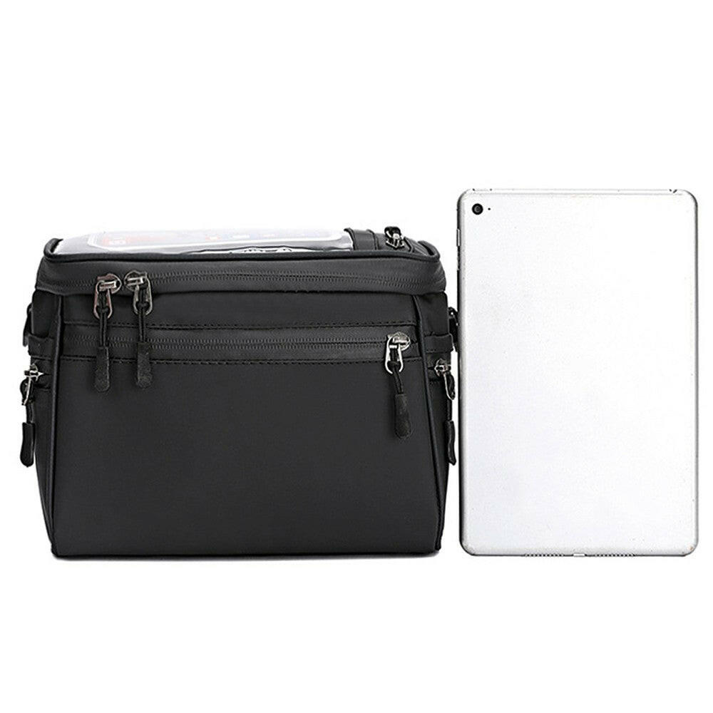 Bicycle Handlebar Bag Cycling Bike Front Tube Bag Bike Pannier Shoulder Bag Carrier Pouch-WAYBIKER