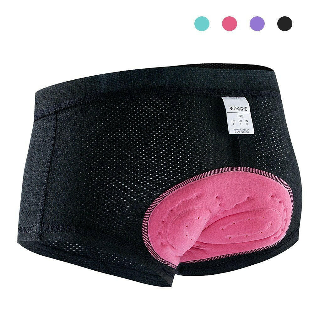 Women Cycling Underwear 3D Gel Padded Breathable Mesh MTB Bike Riding Biking Underwear Shorts-WAYBIKER