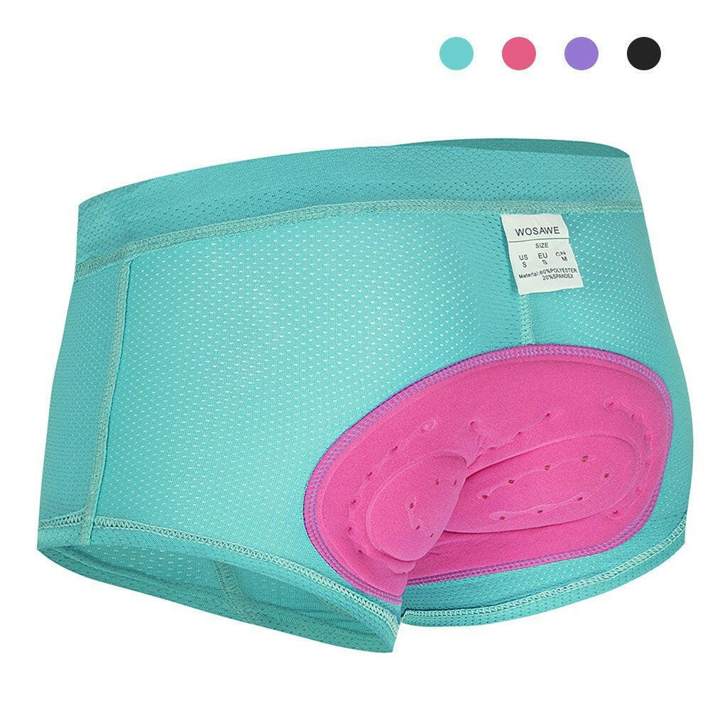 Women Cycling Underwear 3D Gel Padded Breathable Mesh MTB Bike Riding Biking Underwear Shorts-WAYBIKER
