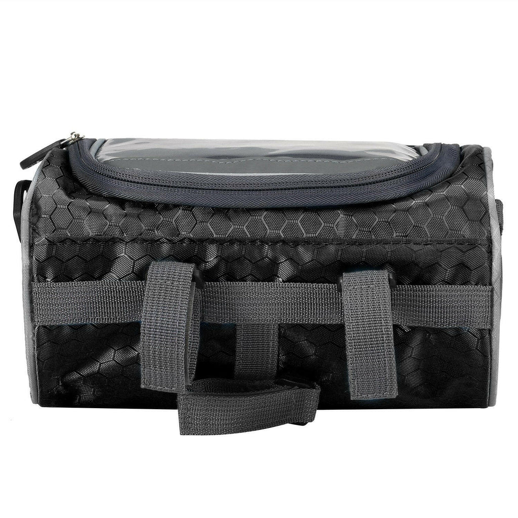 Borsa Da Manubrio Impermeabile Per MTB &ndash; Porta Cellulare Universale, Leggera, Nera