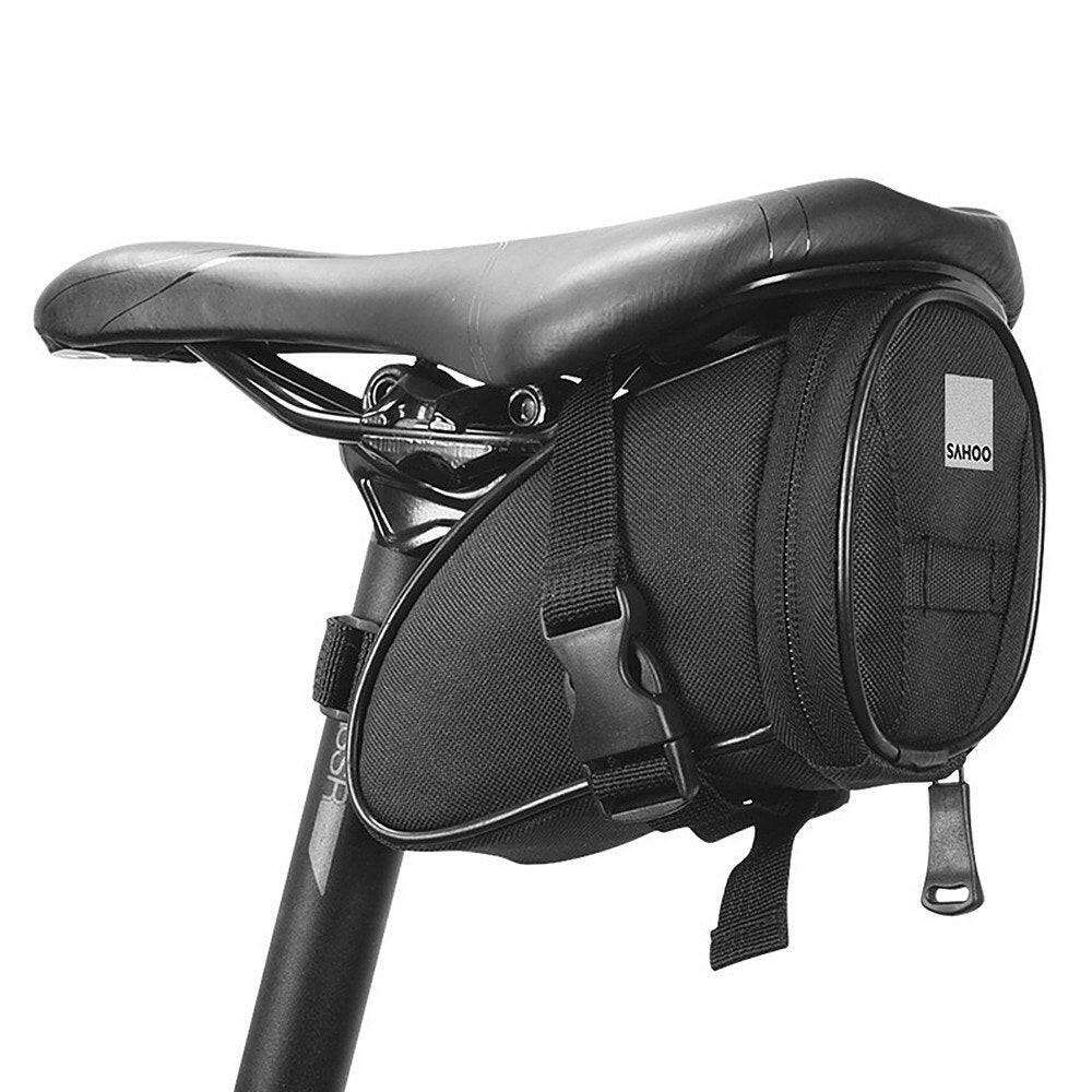 Bicycle Saddle Bag Bike Seat Bag Reflective Cycling Rear Seat Post Bag Large Capacity Tail Rear Bag MTB Road Bike Storage Bag
