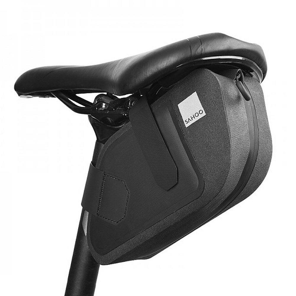 Bicycle Saddle Bag Bike Seat Bag Reflective Cycling Rear Seat Post Bag Large Capacity Tail Rear Bag MTB Road Bike Bag Bicycle Storage Bag Bike Accessories-WAYBIKER