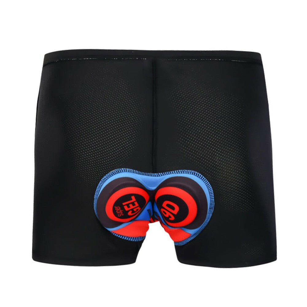 Men Women Padded Cycling Shorts Thick Breathable Stretchable Bodycon Bike Bicycle Shorts Underwear-WAYBIKER