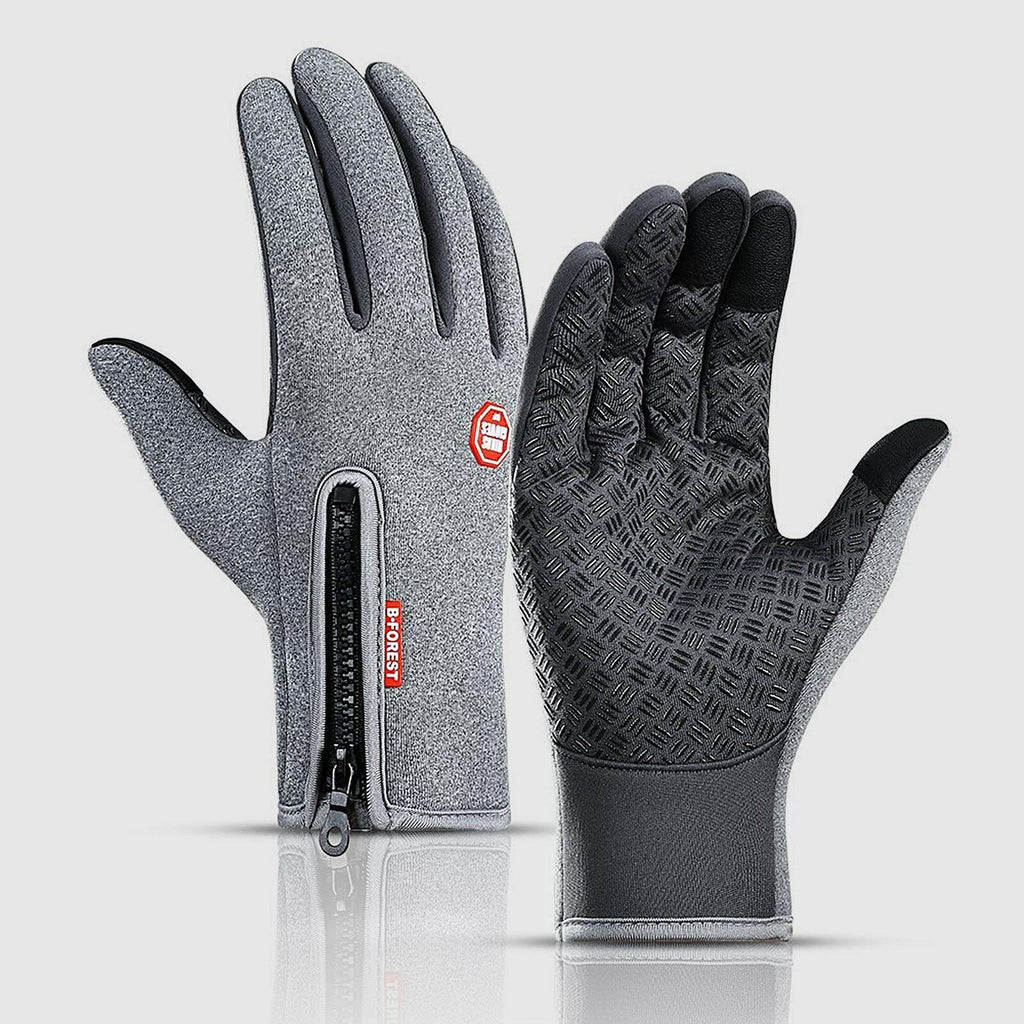 Cycling Gloves Touchscreen Waterproof Fleece Thermal Sports Gloves for Hiking Skiing-WAYBIKER