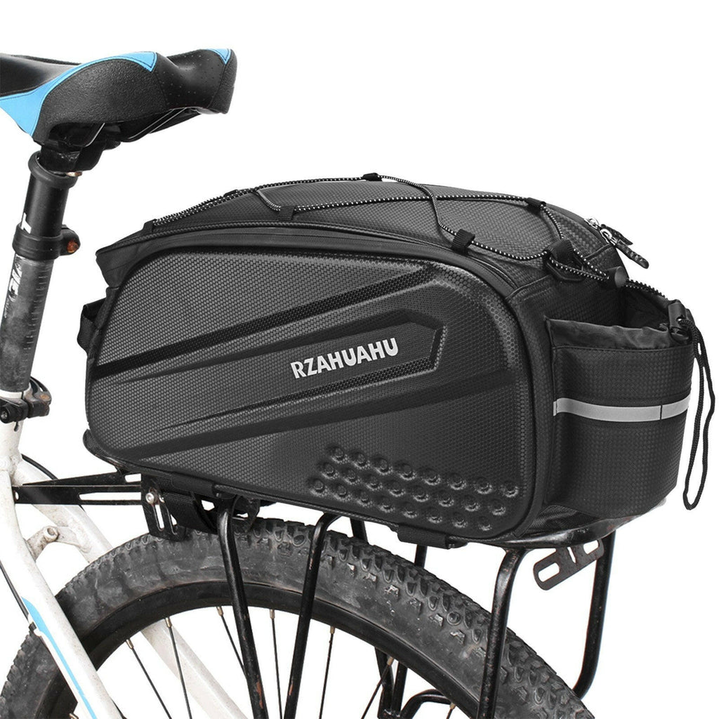Lixada 10L Multifunctional Bicycle Rear Seat Bag Waterproof Cycling Bike Rack Trunk Cargo Bag Pannier Bag Handbag Shoulder Bag