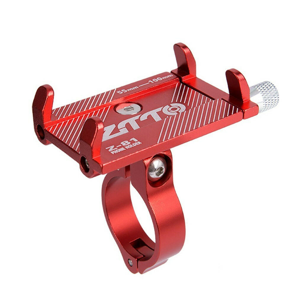 Mobile Phone Holder Mount Bicycle Phone Navigation Fixed Bracket Moto Handlebar Aluminum Alloy Bike Rack-WAYBIKER