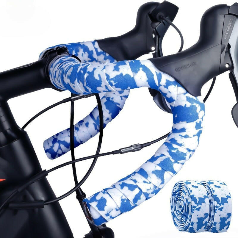X-TIGER Bicycle Handlebar Tape Road Bike Handle Bar Tape  Bicycle Accessories Sport Handlebar Bandage Wrap Bent Handlebar Tape-WAYBIKER