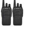 2Pcs/Lot baofeng BF-888S Walkie Talkie Two-way Radio Set BF 888s UHF 400-470MHz 16CH walkie-talkie Radios Transceiver-WAYBIKER