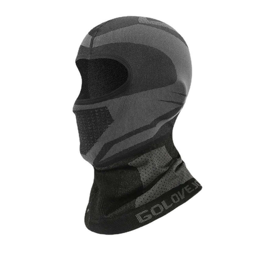 NEWBOLER Winter Thermal Cycling Face Mask Balaclava Head Cover Ski Bicycle Motocycle Windproof Soft Warm MTB Bike Hat Headwear-WAYBIKER