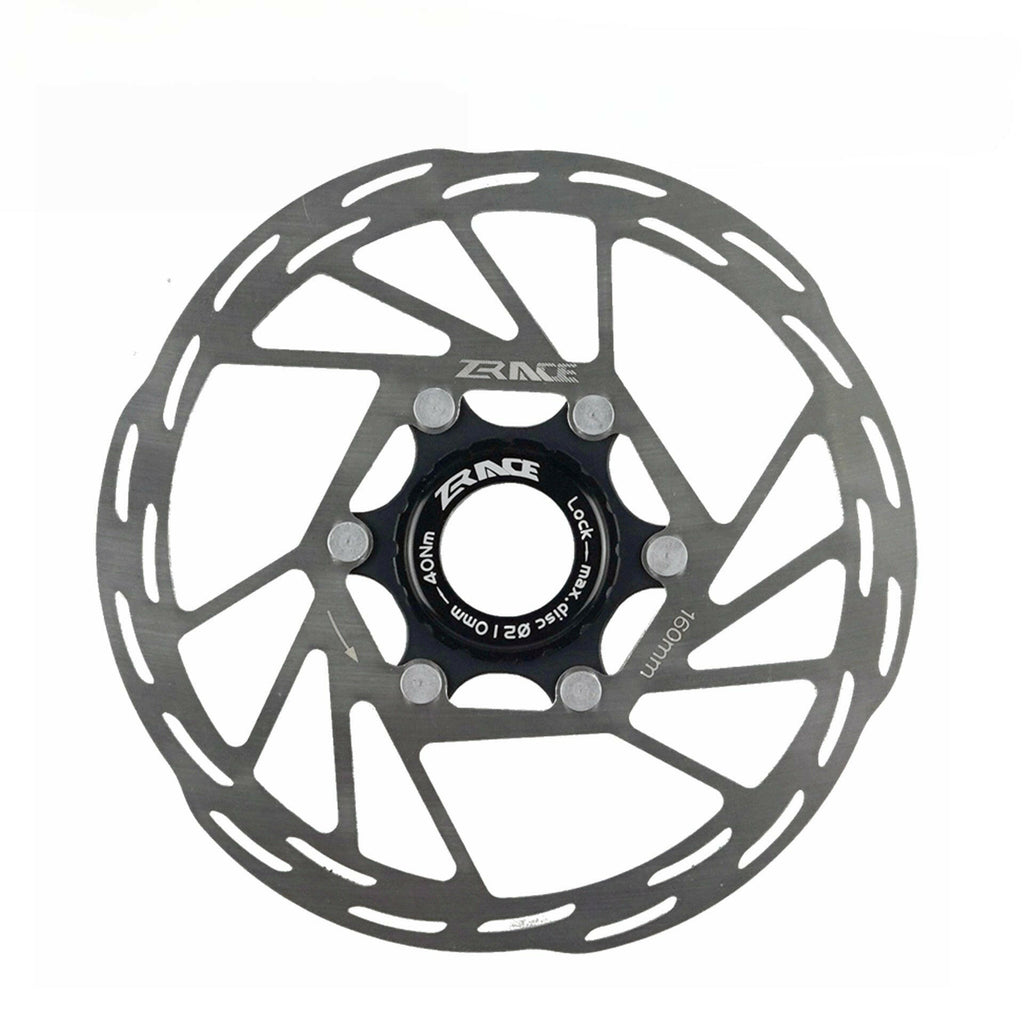 ZRACE Center Lock Disc Rotor bike brake rotor Strong heat dissipation floating rotor 140mm 160mm 180mm MTB / Road disc brake-WAYBIKER