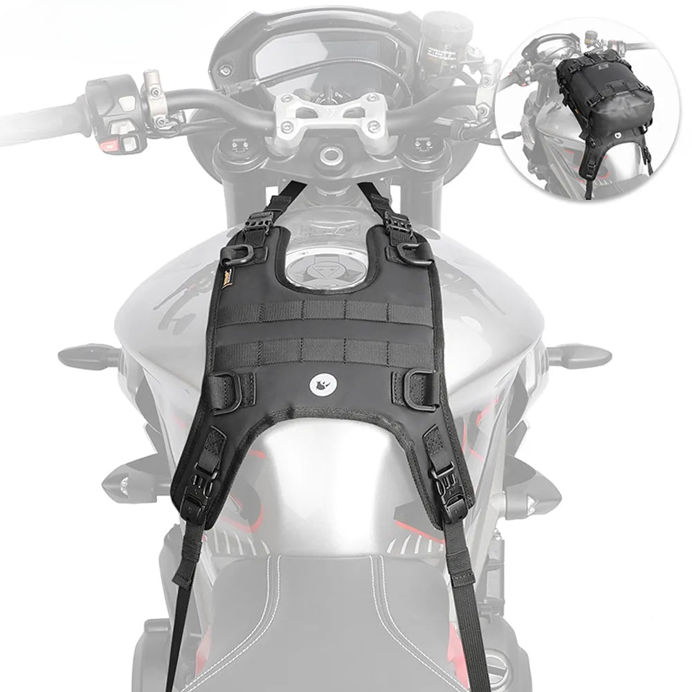 Rhinowalk Motorcycle Tank Bag Base Portable Motorcross Front Bag Mount Install Pad Fits Unversal Motorcycles Bag Ponch Accessory-WAYBIKER