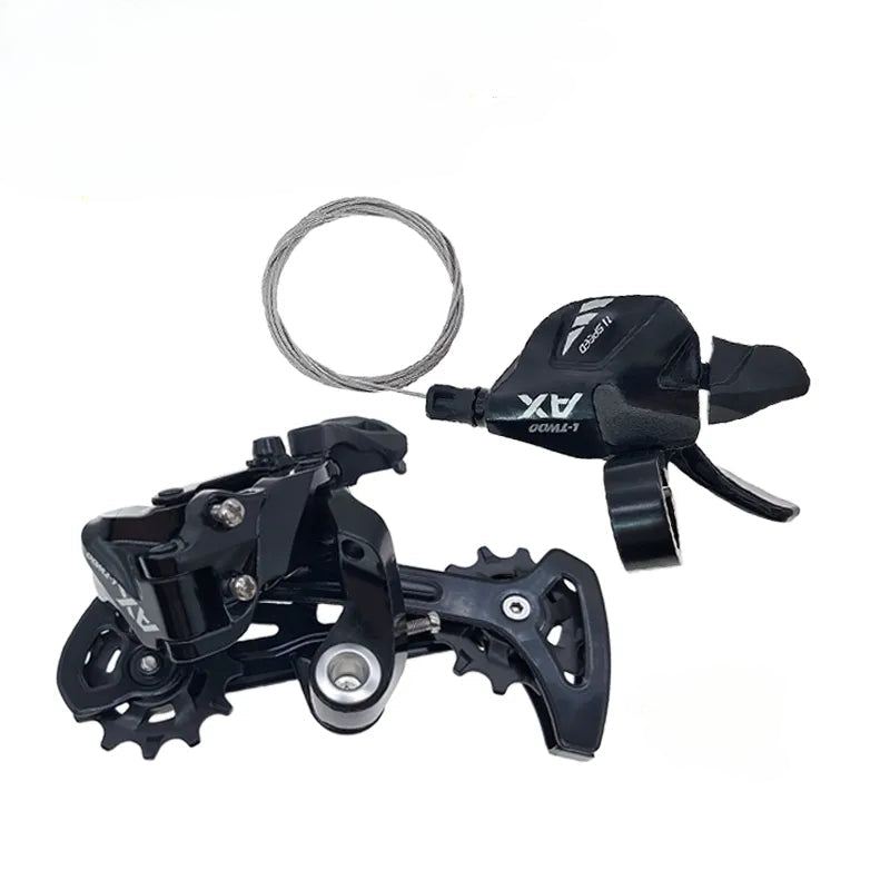 LTWOO AX 1x11 Speed Groupset Shift Lever and Rear Derailleur Long Cage for MTB 42 46T 50T 52T 11v Switch Compatible SHIMANO Sram-WAYBIKER