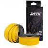 ZTTO Professional Road Bike Bicycle Handlebar Carbon Fiber Pattern EVA PU Bar Tape Soft Cycling Damping With 2 Bar Plug-WAYBIKER