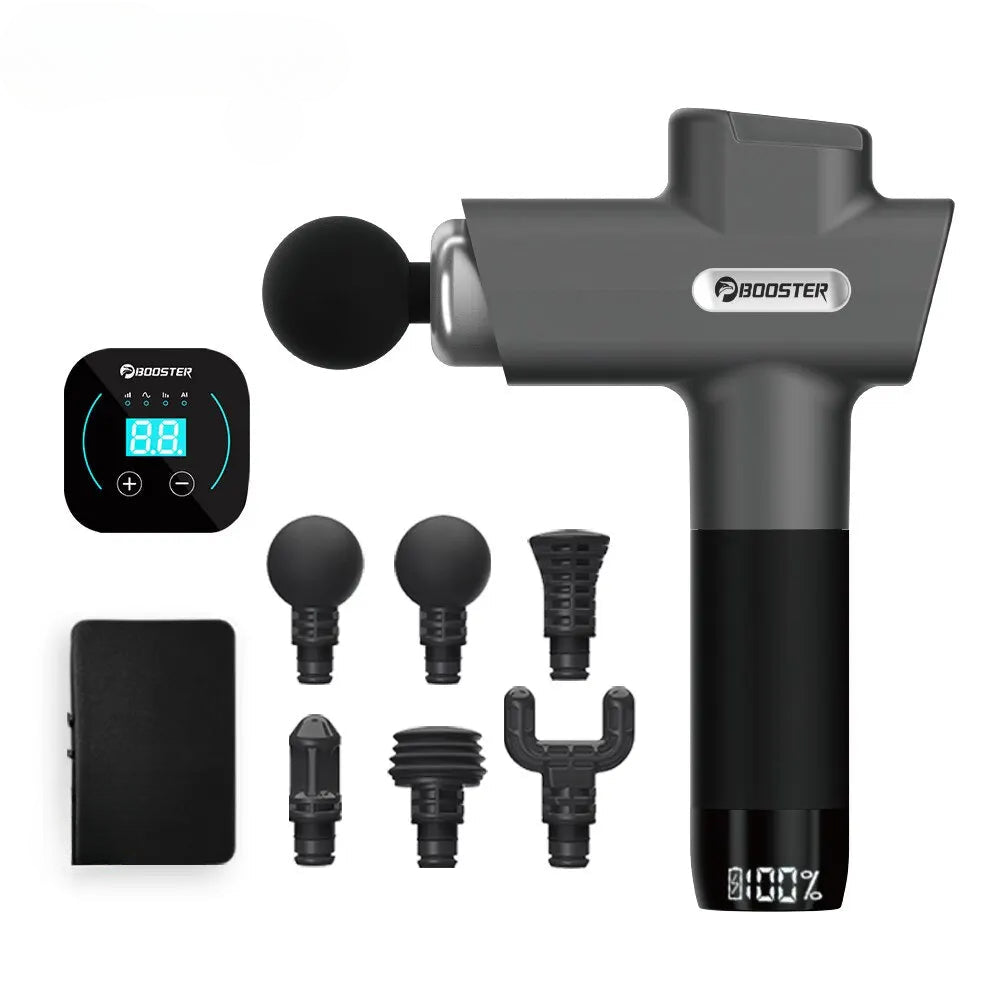 M2-D Massage Gun Portable Percussion Pistol Massager For Body Neck Deep Tissue Muscle Relaxation Gout Pain Relief Fitness-WAYBIKER