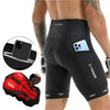 X-TIGER Men Cycling Shorts with Back Pocket 5D Gel Padded Bike Shorts for Men Mountain Road Biking Riding Half Pants Tights-WAYBIKER