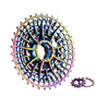 ZTTO Gravel Bike 11 Speed 11-36T UltraLight Cassette Road Bicycle Sprocket Colorful 11Speed 34T Rainbow K7 11v 32T 11-28T 105-WAYBIKER