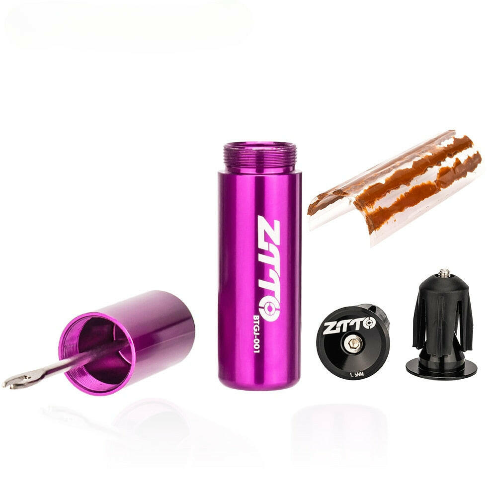 ZTTO Bicycle Tubeless Tire Repair Kit Bicycle Tyre Repair Tool Puncture Sealant Rubber Stripe MTB Bike Maintenance Mini Tool-WAYBIKER