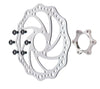 ZTTO MTB Bike Threaded Hub Disk Disc Brake Rotor Mountain bicycle 6 Bolts Flange Adapter Freewheel Cycling 160mm 48mm Rotor-WAYBIKER