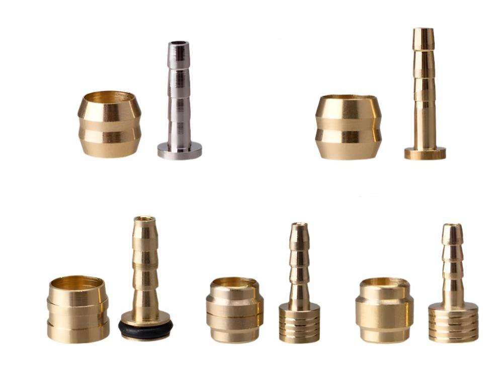 ZTTO 10Pcs MTB Bike Oil Brake Olive Head Oil Pin Hydraulic Disc Brake Oil Needle Brass Bushings For BH90 BH59 MAGuraTekRO Parts-WAYBIKER