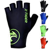 X-Tiger Cycling Gloves Outdoor Protect MTB Bike Gloves Washable Breathable Polyester Spandex Half Finger Racing Bicycle Gloves-WAYBIKER