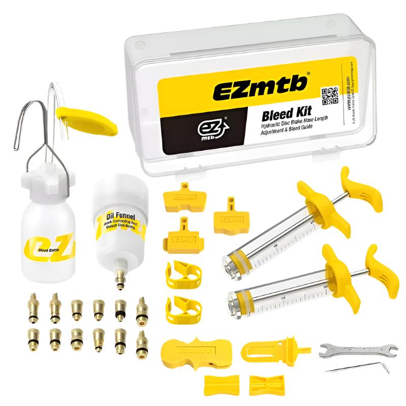 Universal Bicycle Hydraulic Disc Brake Oil Bleed kit For Shimano Magura Hope Tektro Sram Avid Mula Hayes Bike Brake Repair Tools-WAYBIKER