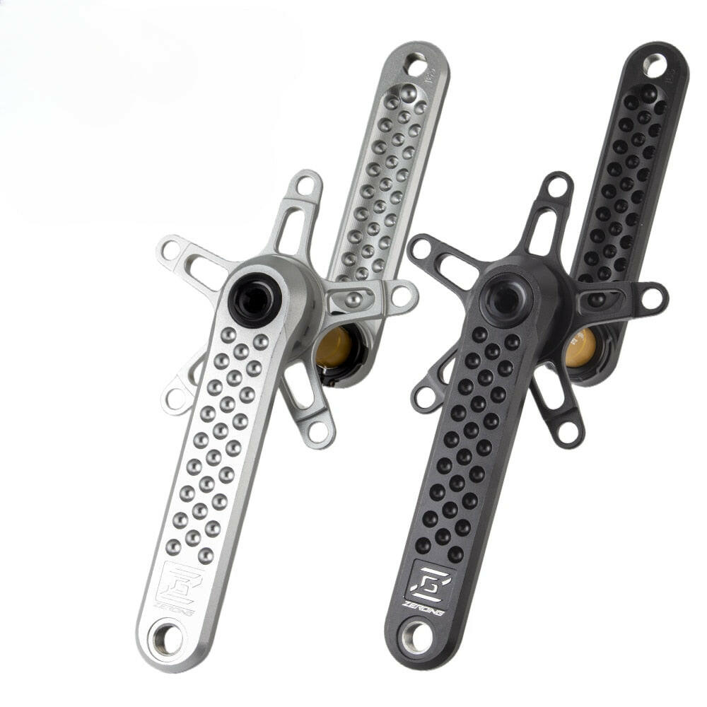 ZEROING 130BCD Road Bike Crankset GXP Bicycle Hollowtech BCD130 Spiders Adapter CNC Crank Folding Bicycle Crank 5 Claw Chainring-WAYBIKER