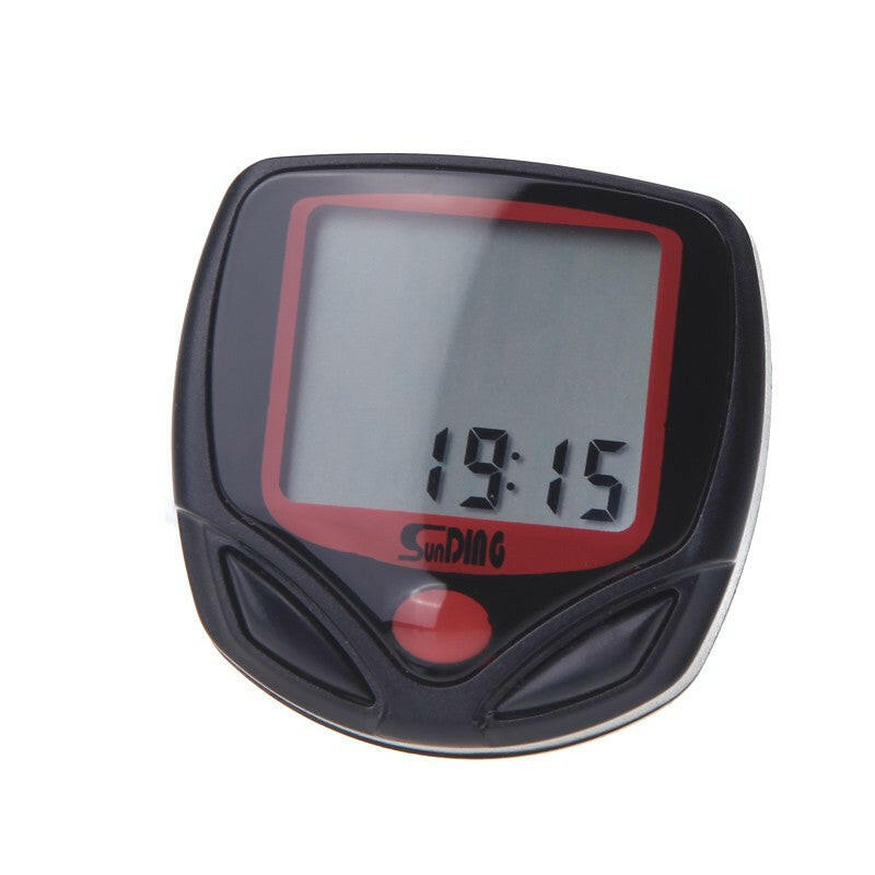 Sunding SD-548B Wired Bike Bicycle Cycle Computer Odometer Speedometer LCD Waterproof 14 Functions