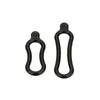 2Pcs Elastic Lightweight Rubber O Rings for Headlamp Bike Bicycle LED light-WAYBIKER